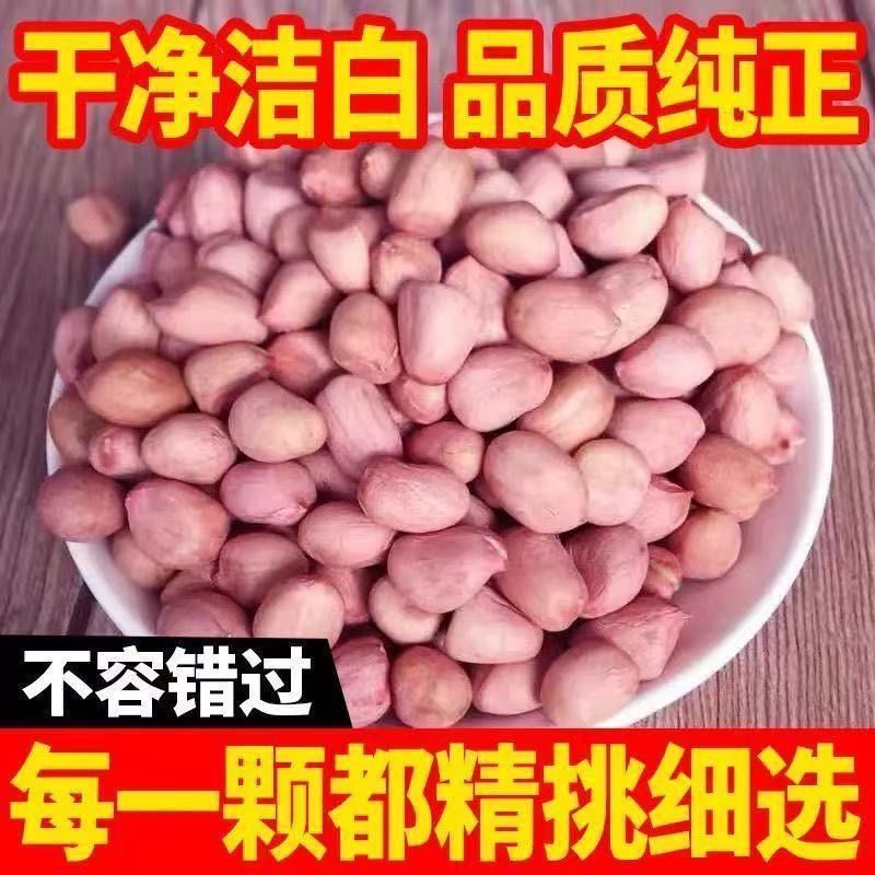 大白沙花生米无坏颗粒无霉变质量保证全国发货不带壳