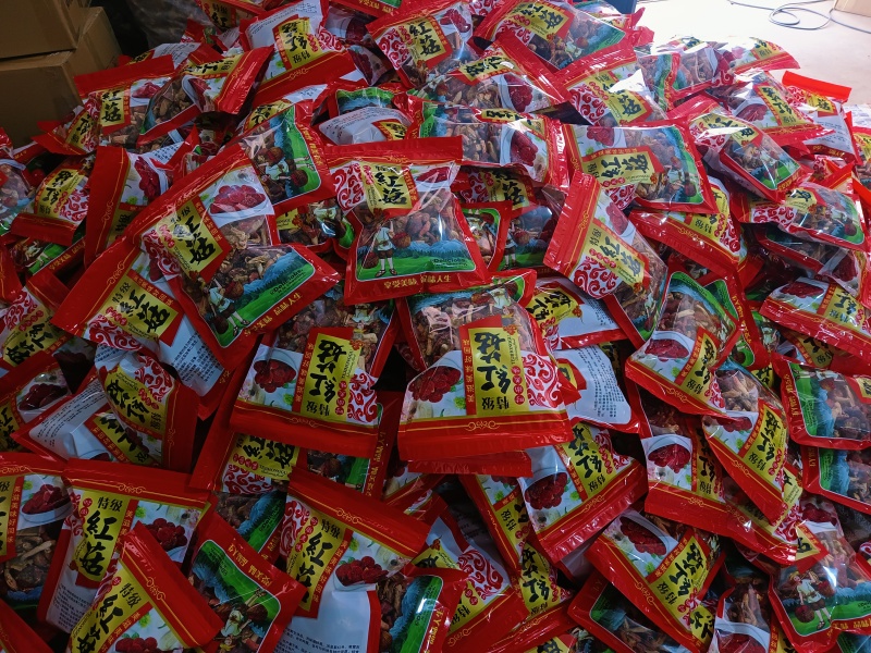 【电商代发】野生红菇包邮250克红菇红蘑菇干货红菇