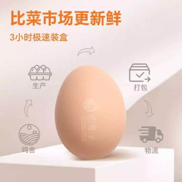 无抗可生食鲜鸡蛋