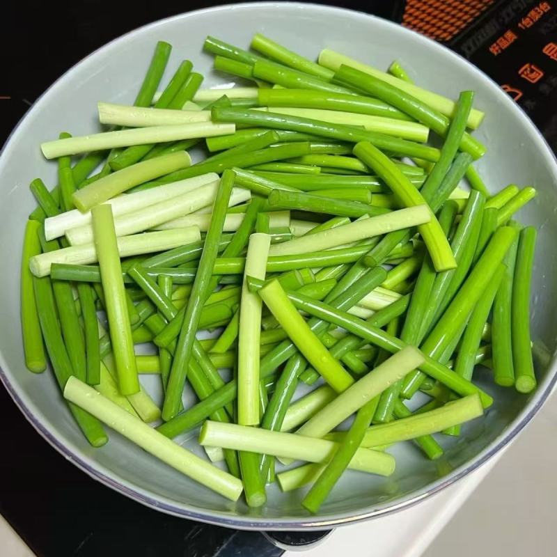 当季鲜蒜苔红帽蒜苔大量现货一件代发