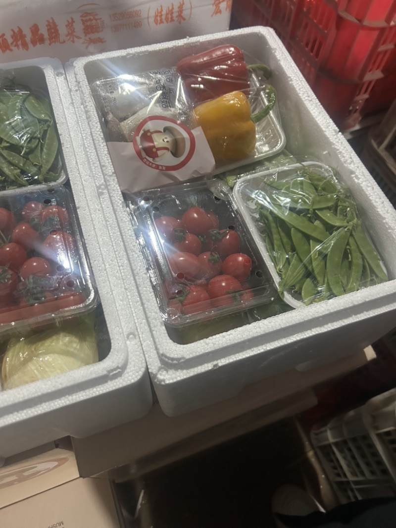 蔬菜礼盒大量有货。市场直发，电商供货。