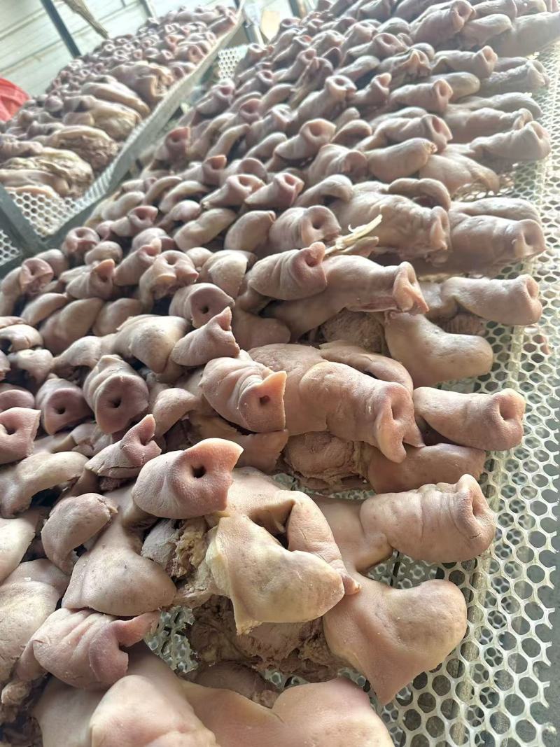 半成品猪头肉