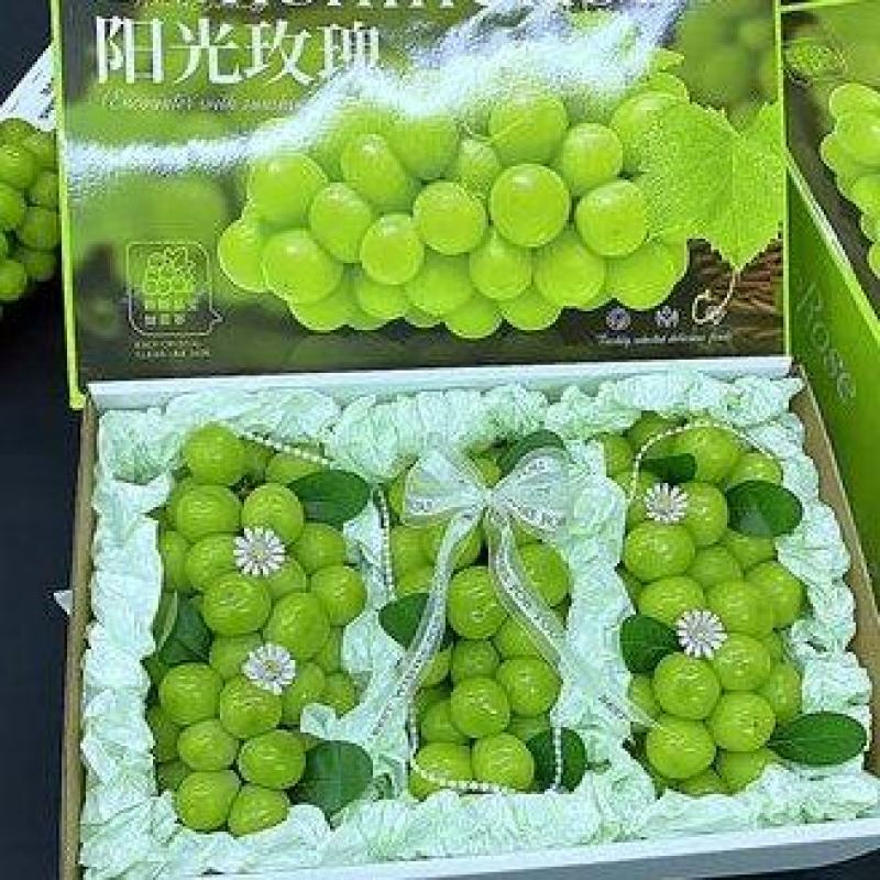 礼盒阳光玫瑰葡萄阳光玫瑰葡萄礼盒装对接商超电商团购
