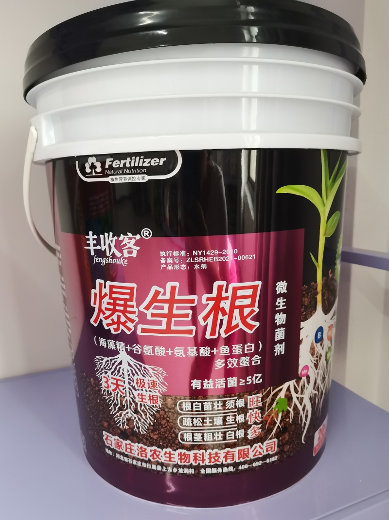 爆生根液体肥生根壮苗根茎粗壮增加产量