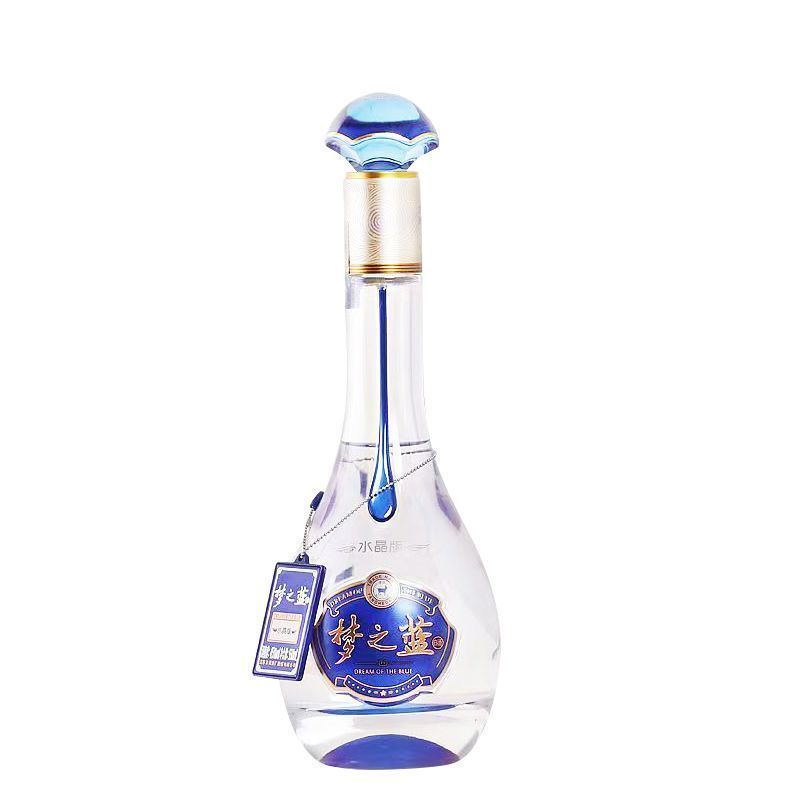 洋河梦之蓝M3水晶版45度绵柔浓香型白酒洋河梦之蓝m3白酒