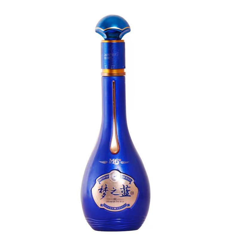 洋河梦之蓝M6+40.8度550ml*4瓶整箱装绵柔口感浓香