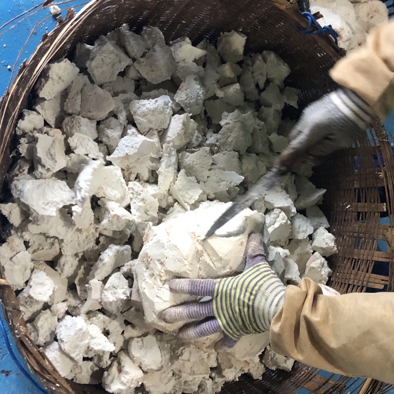 云南白茯苓手工切白块乱白坨生切生晒