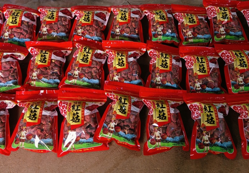 【电商代发】野生红菇包邮250克红菇红蘑菇干货红菇