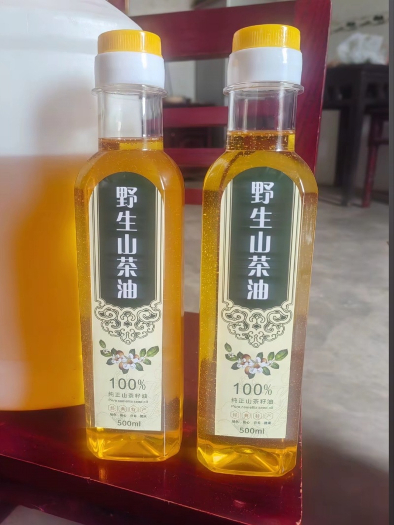 江西自榨山茶油纯正土茶油月子油湖南油茶籽油木子油广西山茶