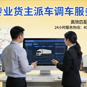 为货主、企业派车调车服务、承接国内外物流运输