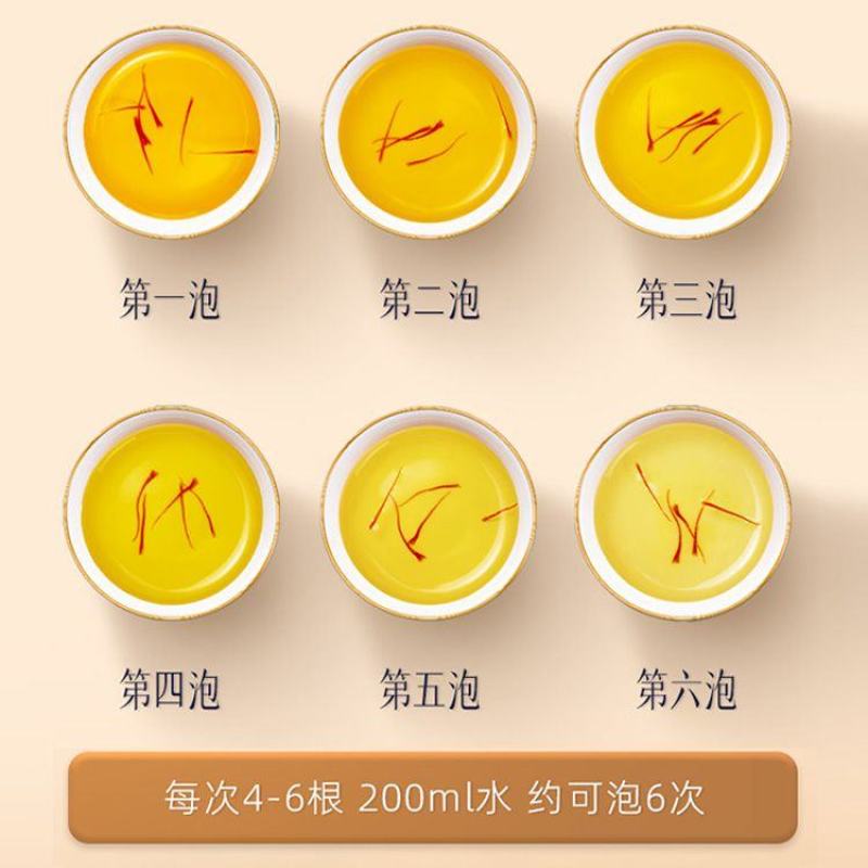 散装批发正品藏红花西红花新货泡水喝干藏红花正宗中药材
