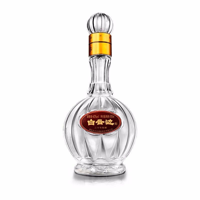 白云边42度20年陈酿500ml*6瓶原箱发货白云边20年。