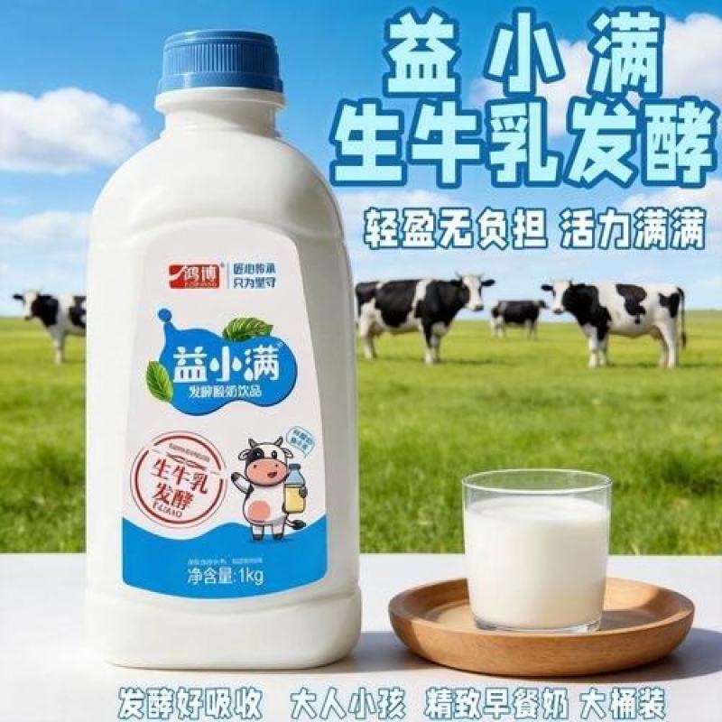 原味发酵酸奶饮品生牛乳发酵拌水果拌燕麦1kg大