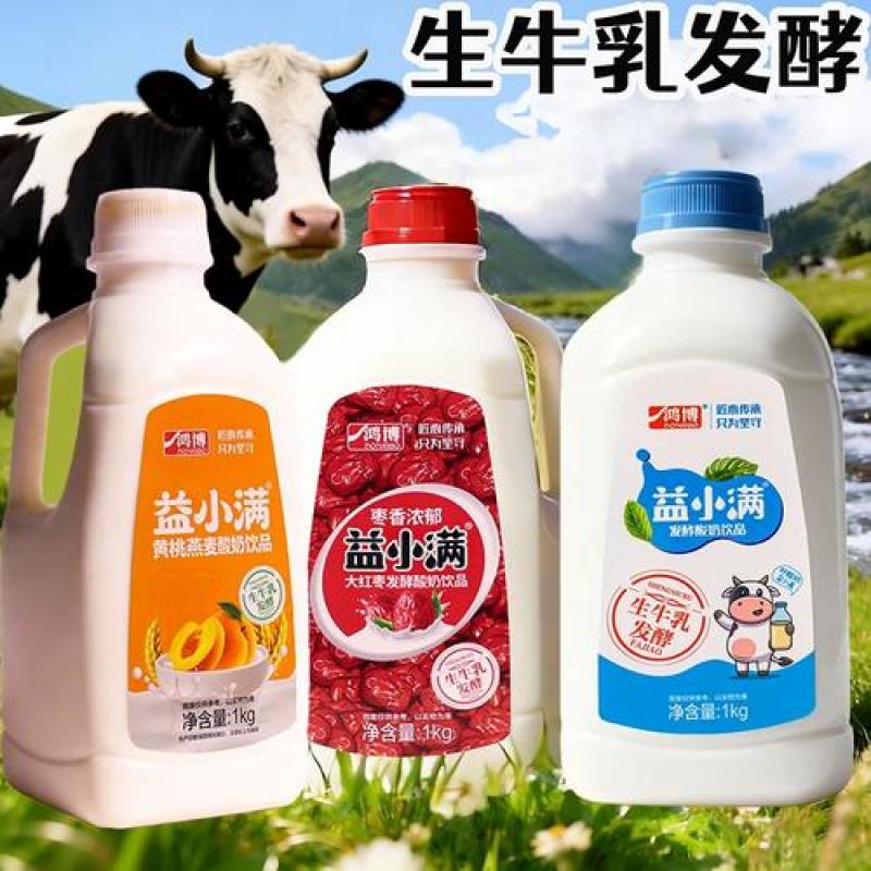 原味发酵酸奶饮品生牛乳发酵拌水果拌燕麦1kg大