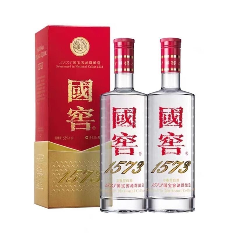 泸州老窖国窖1573浓香型52度白酒500ml*6瓶年份白酒