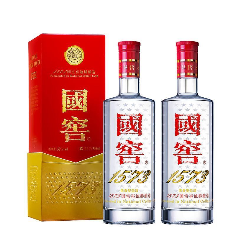 泸州老窖国窖1573浓香型52度白酒500ml*6瓶年份白酒