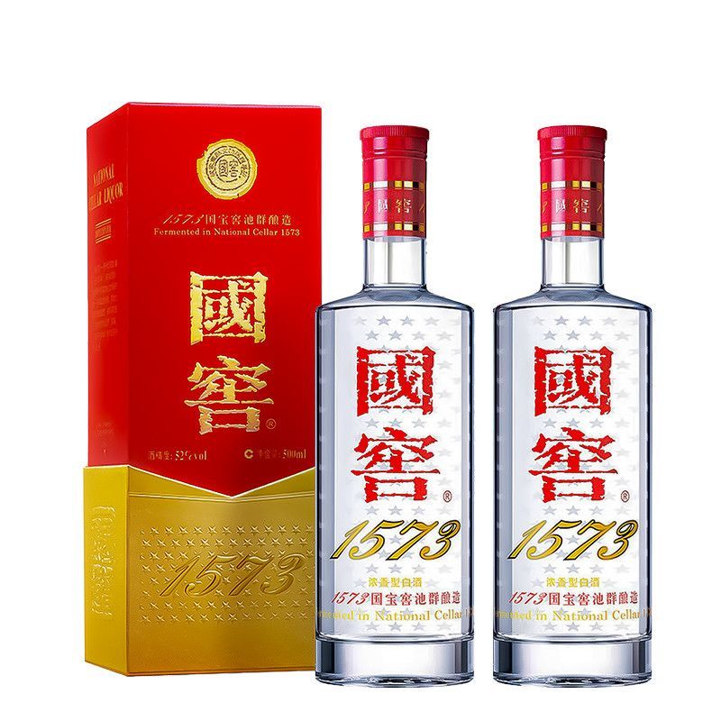 泸州老窖国窖1573浓香型52度白酒500ml*6瓶年份白酒