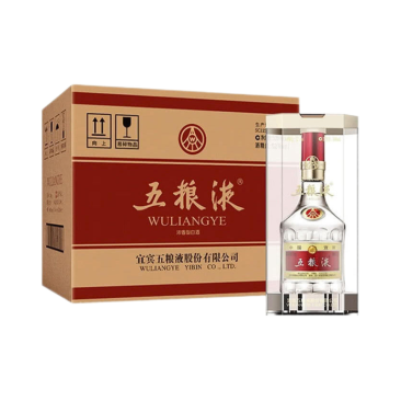 52°第八代五粮液普五500ml*6整箱五粮液白酒。。