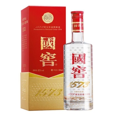 泸州老窖国窖1573浓香型52度白酒500ml*6瓶白酒酒水