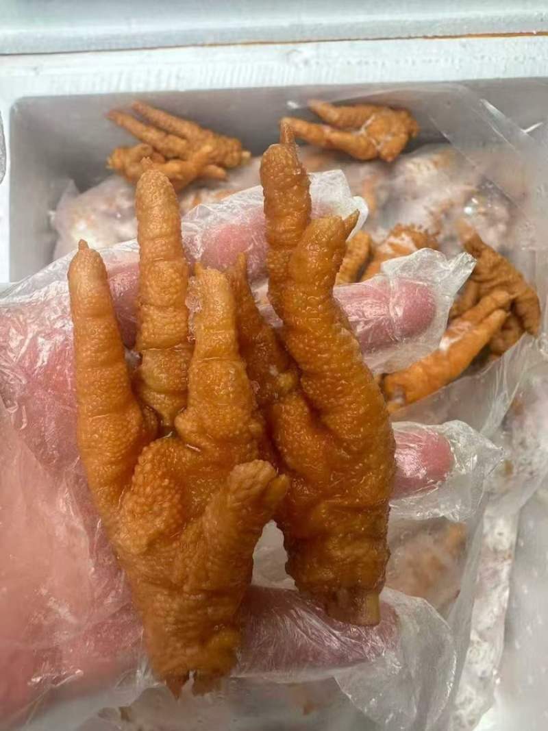 【纯干虎皮鸡爪】虎皮鸡爪不带汤料商用卤店餐馆批发