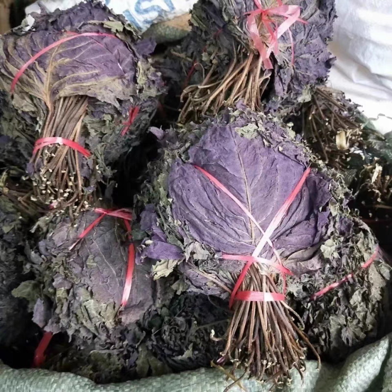 紫苏叶把扎干紫苏叶农家自晒紫苏叶干货香料无硫