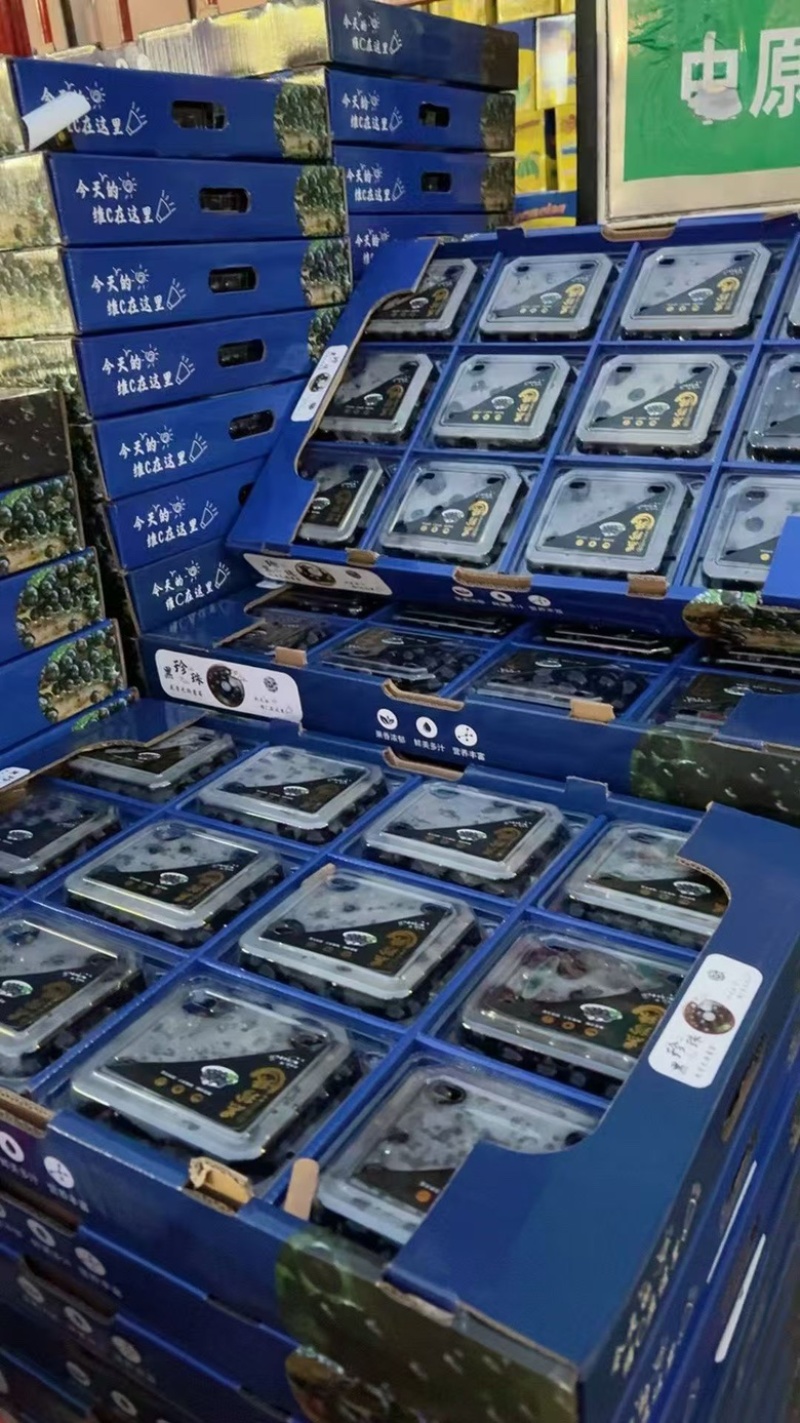 葡萄黑珍珠大量有货，可礼盒可成箱，欢迎老板随时咨询