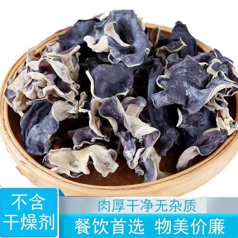 头茬白背毛木耳精品木耳供商超食品厂