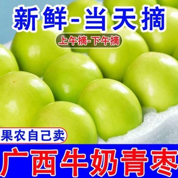 正宗广西牛奶苹果枣，专业一件代发社区团购多多买菜
