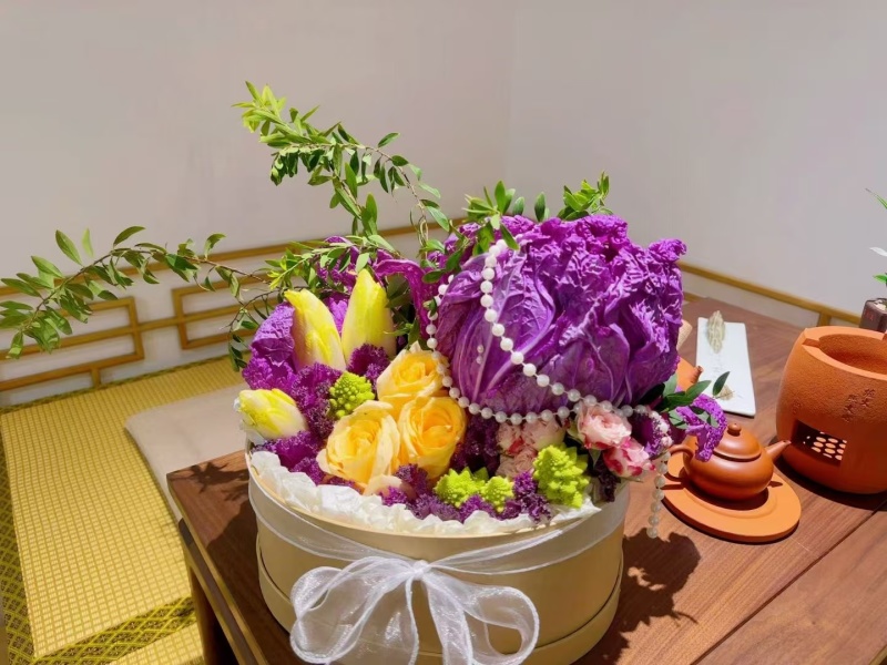 紫白菜