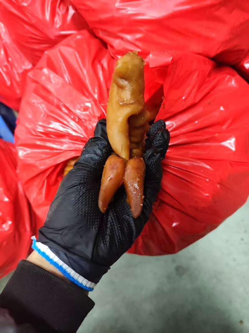 【熟食羊蹄】精品熟羊蹄，去骨，厂家直销，长期供应