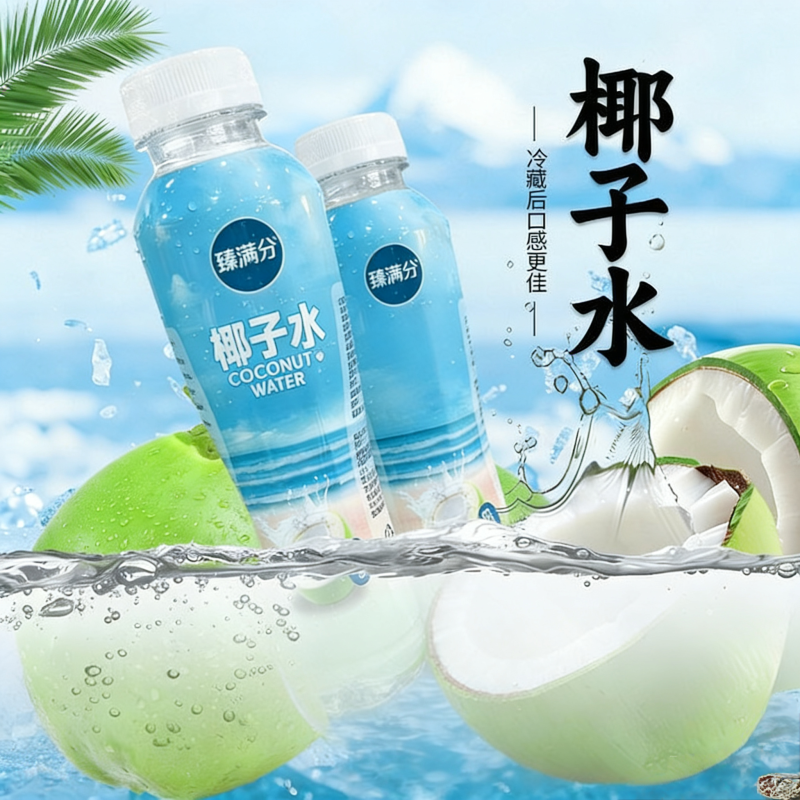 臻满分纯椰子水15瓶一箱