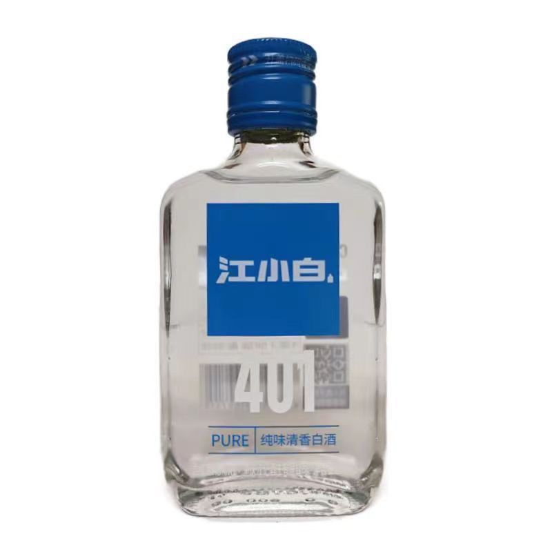 江小白酒小瓶白酒40度100m*24瓶纯味清香型江小白白酒。