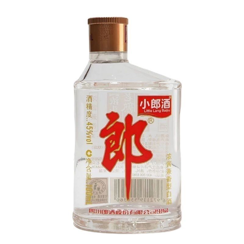 郎酒经典小郎酒45度浓酱兼香型白酒100ml*24瓶小郎酒白