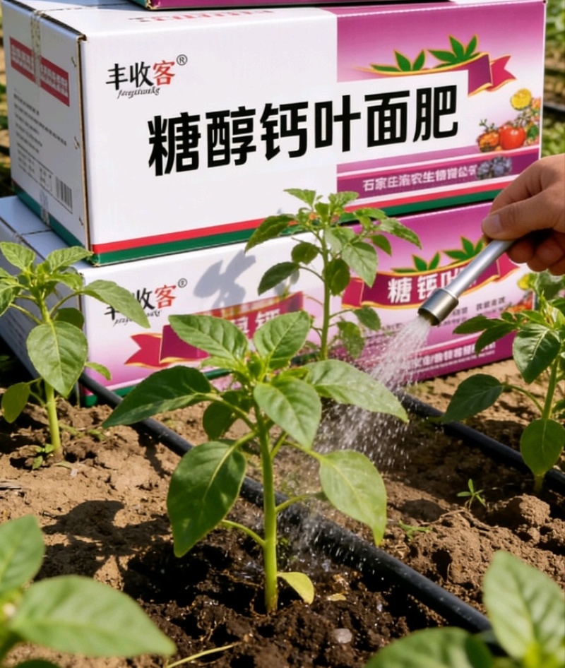 叶面肥糖醇钙叶面肥优质钙源，防裂整形