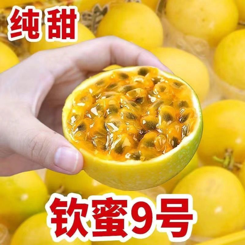 （钦蜜九号）黄金百香果，产地直发一件代发，大量现货