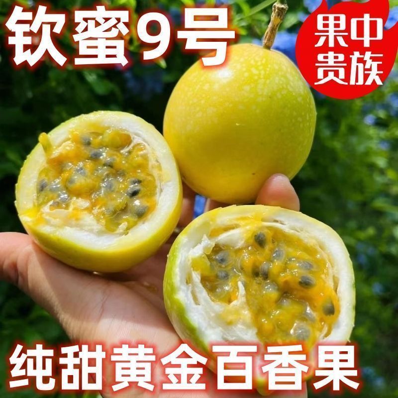 （钦蜜九号）黄金百香果，产地直发一件代发，大量现货