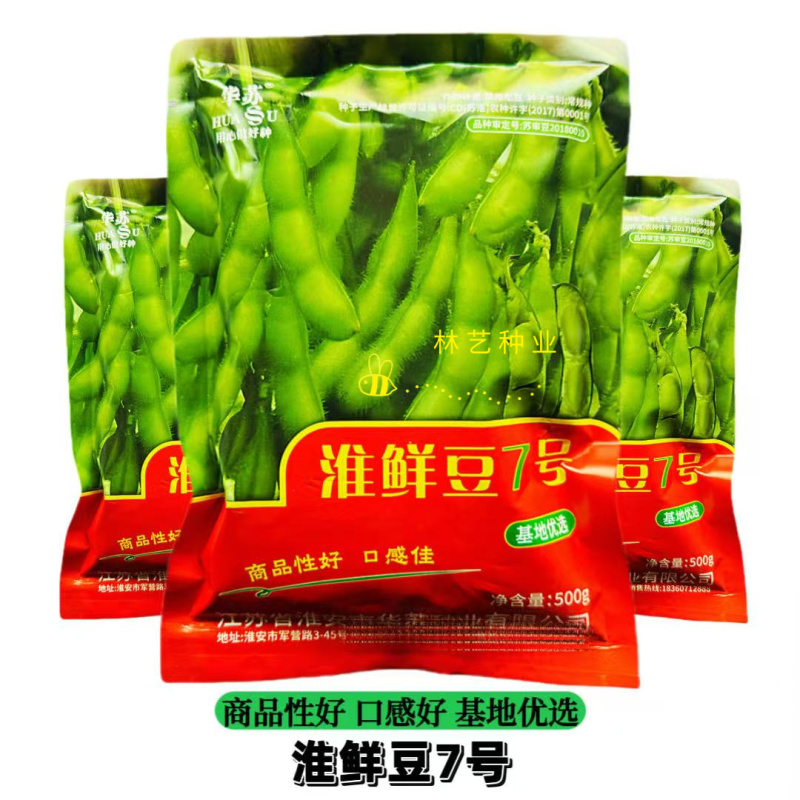 淮鲜豆7号早熟毛豆种子菜用甜毛豆种籽大青豆