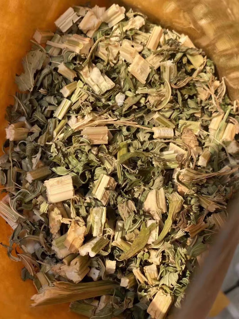 精选益母草中药材500g新货益母草茶泡水喝新鲜白花益母草