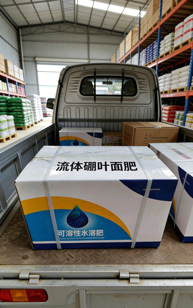 流体硼液体肥高效补充硼元素保花保果提高坐果率
