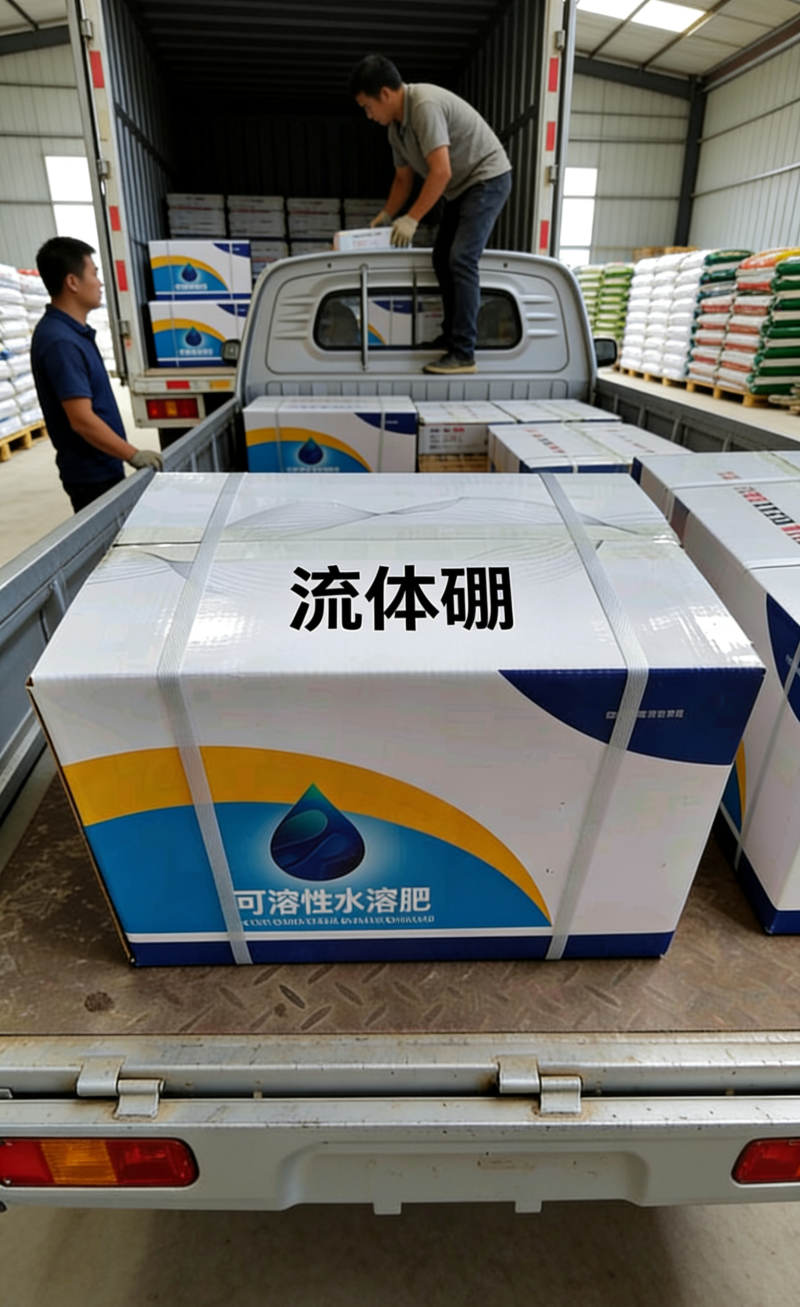 流体硼液体肥高效补充硼元素保花保果提高坐果率
