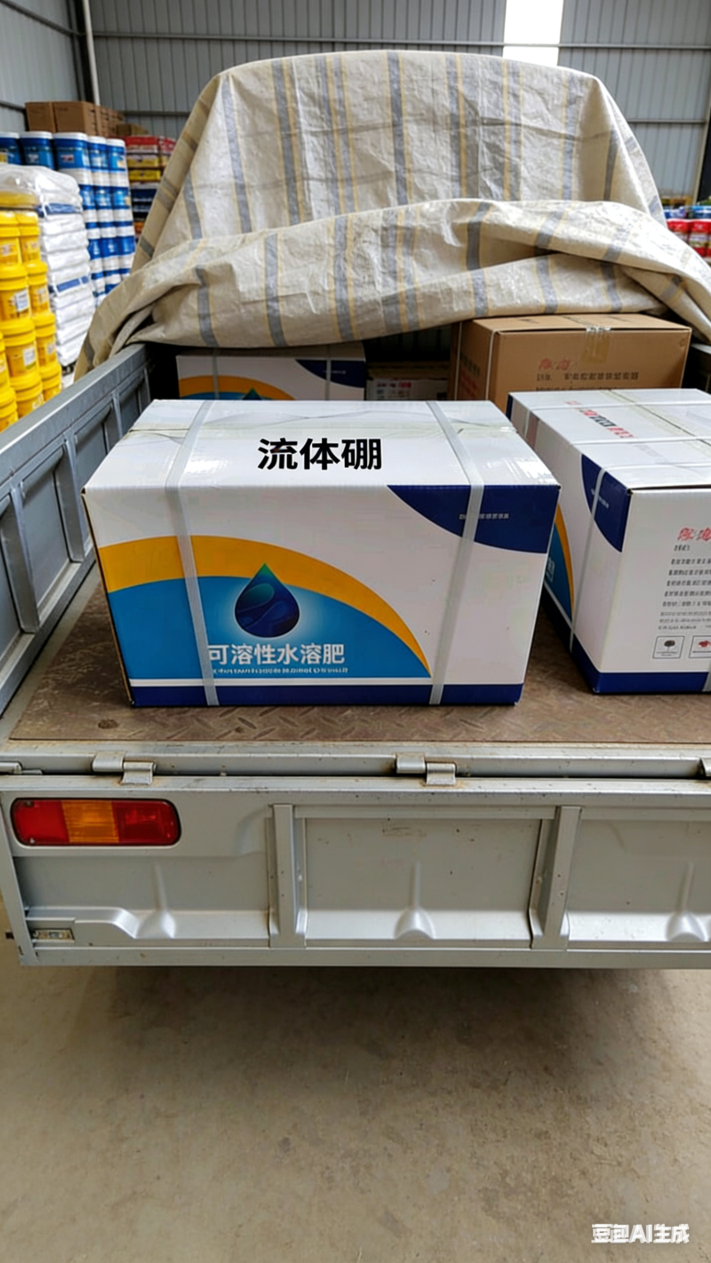 流体硼液体肥高效补充硼元素保花保果提高坐果率