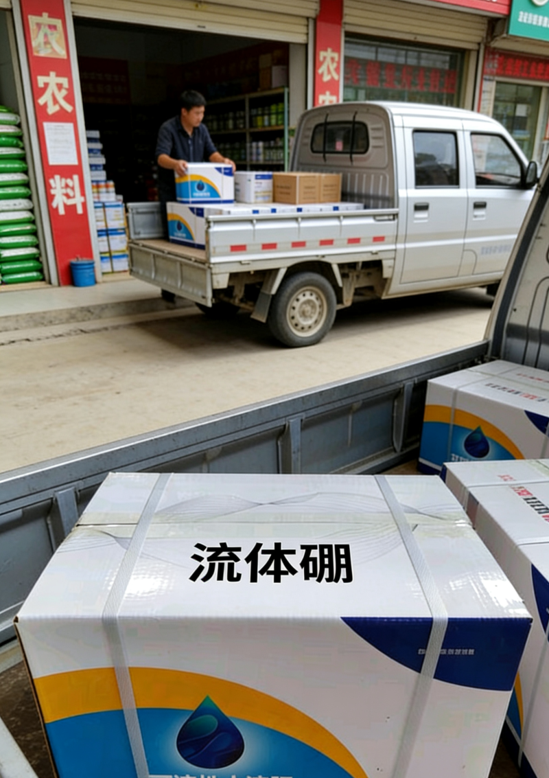 流体硼液体肥高效补充硼元素保花保果提高坐果率
