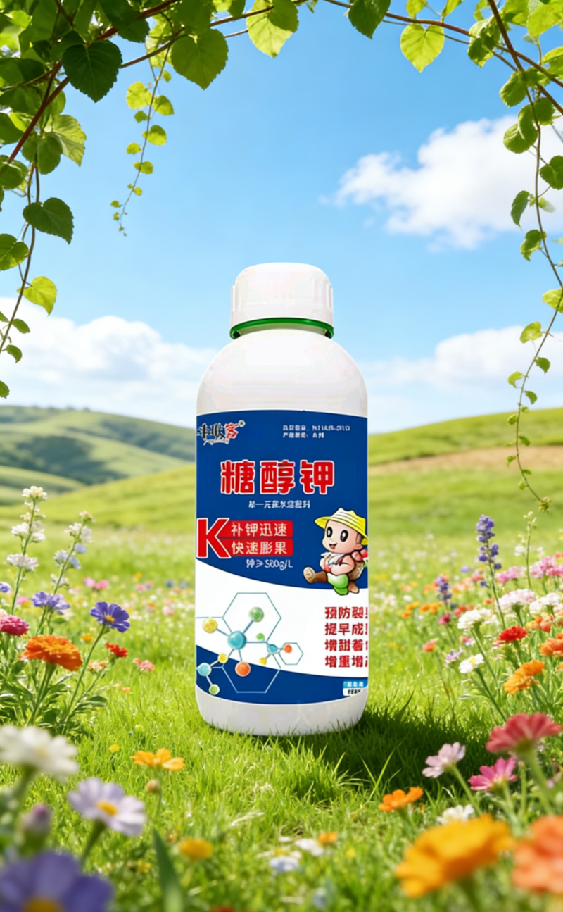 糖醇钾单一元素水溶肥补钾迅速快速膨果预防裂果提早熟