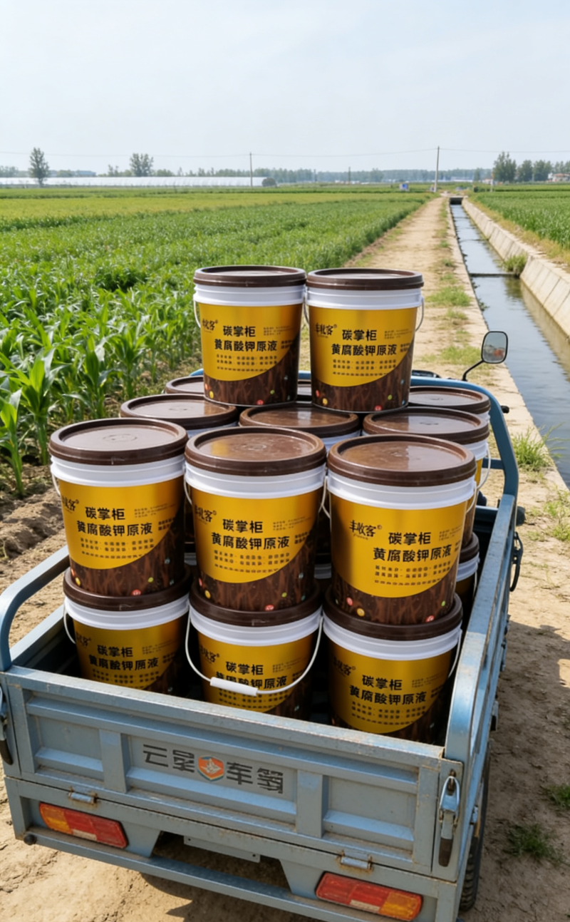 碳掌柜黄腐酸钾原液，氨基酸水溶肥膨果着色、生根壮苗