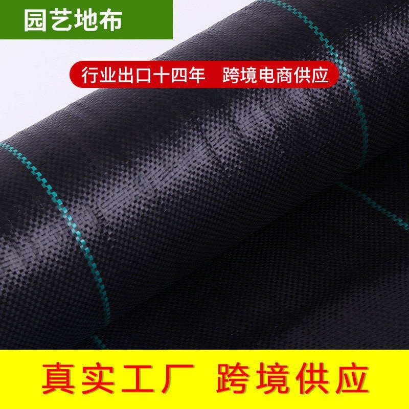 防草布抗老化新型地布除草布pp果农用盖草遮草厂家批发