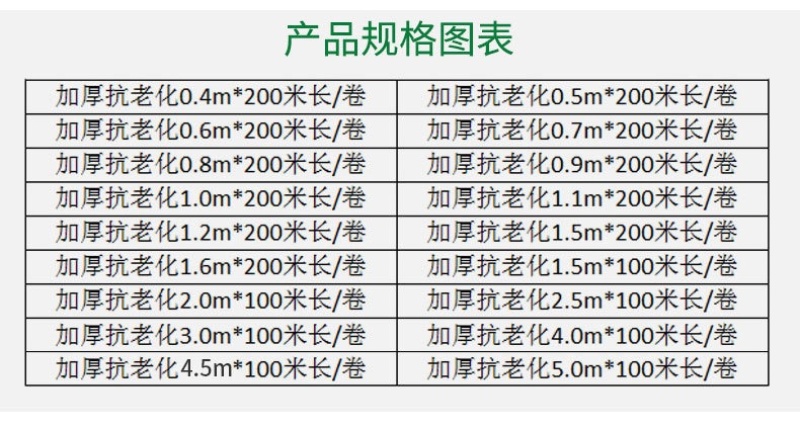 防草布抗老化新型地布除草布pp果农用盖草遮草厂家批发