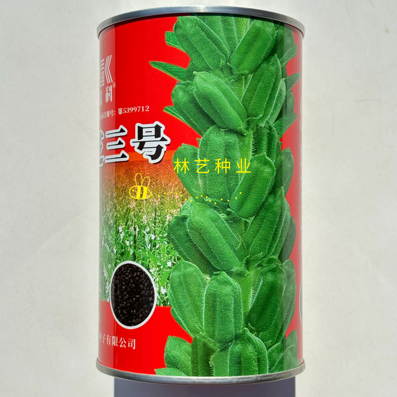 科芝三号黑芝麻种子单杆三花四棱中熟抗倒耐旱耐渍春夏播芝麻
