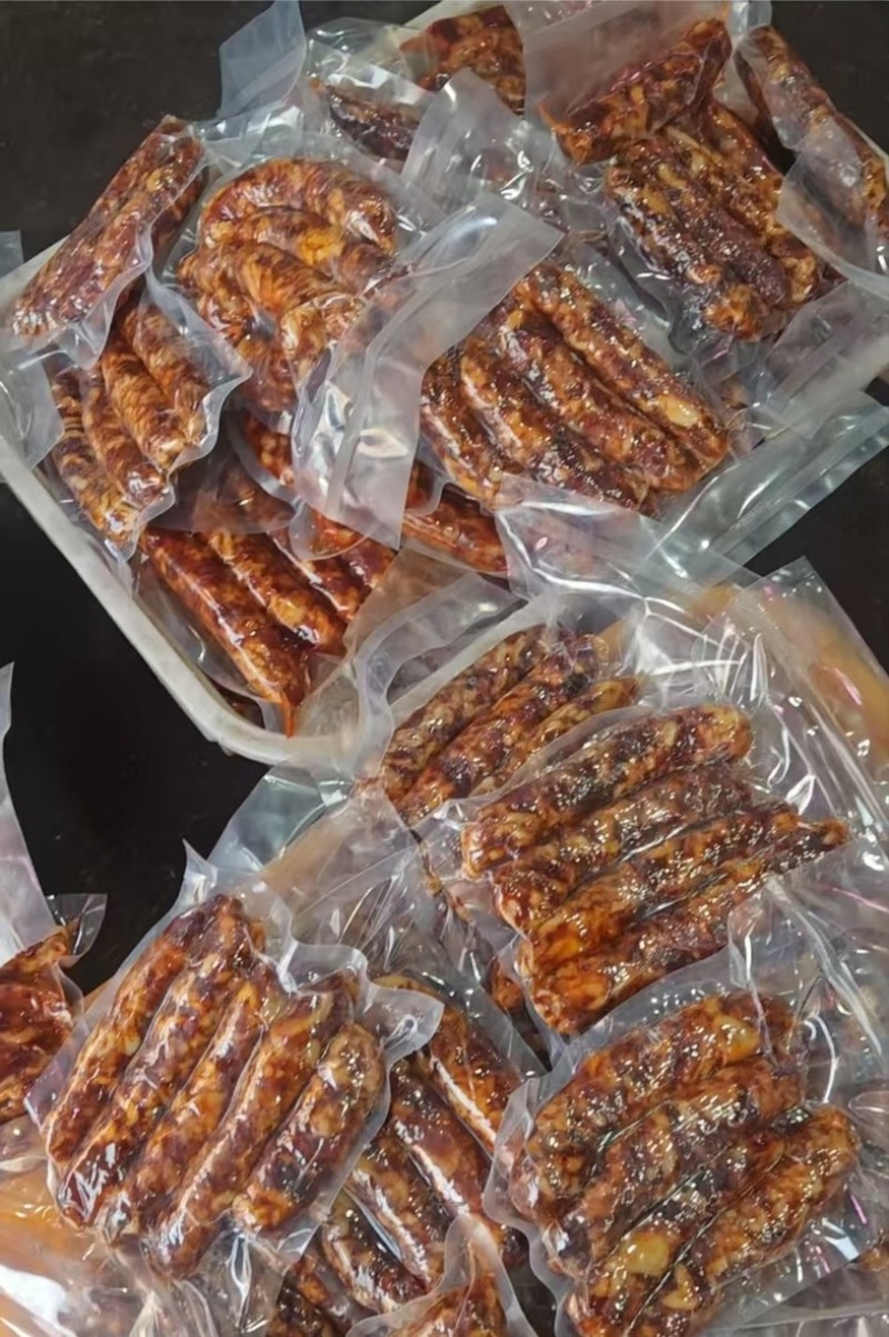 广味腊肠/麻辣腊肠/五香腊肠/三种口味/货源充足