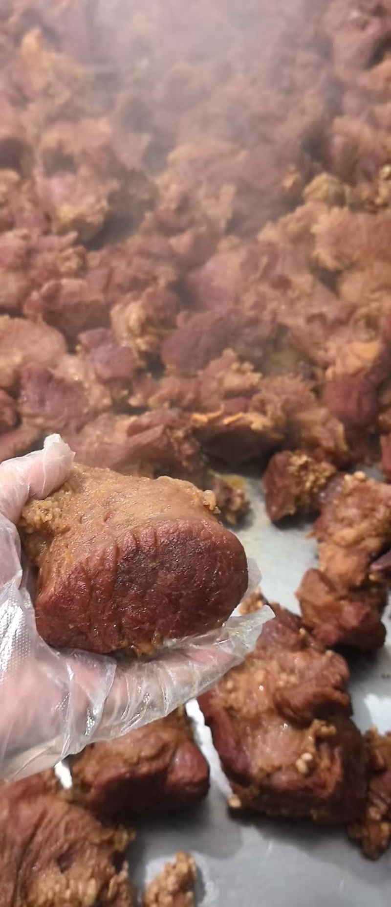 熟牛肉熟牛腱子肉，现卤现发口味非常好。支持样品发货库存充足