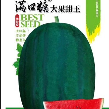 满口糖大果甜王西瓜种子早熟水果50克